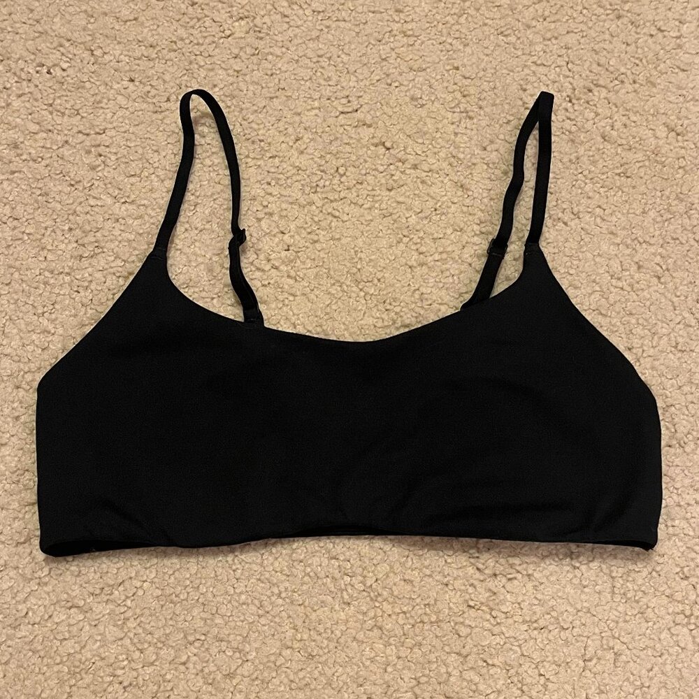 OFFLINE by Aerie Black Sports Bra, Size M